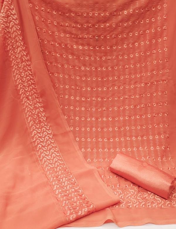TCNX Schifli Georgette Designer Exclusive Dress Material